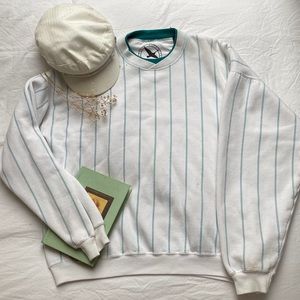 Authentic vintage 1960s baseball inspired pullover